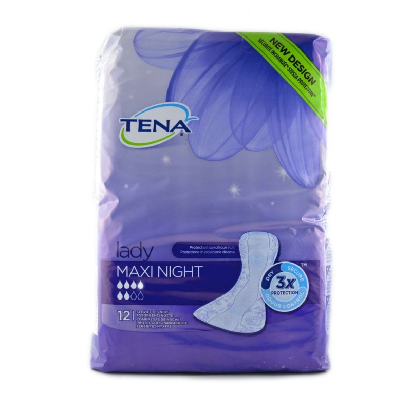 Tena Lady Maxi Night 12pz