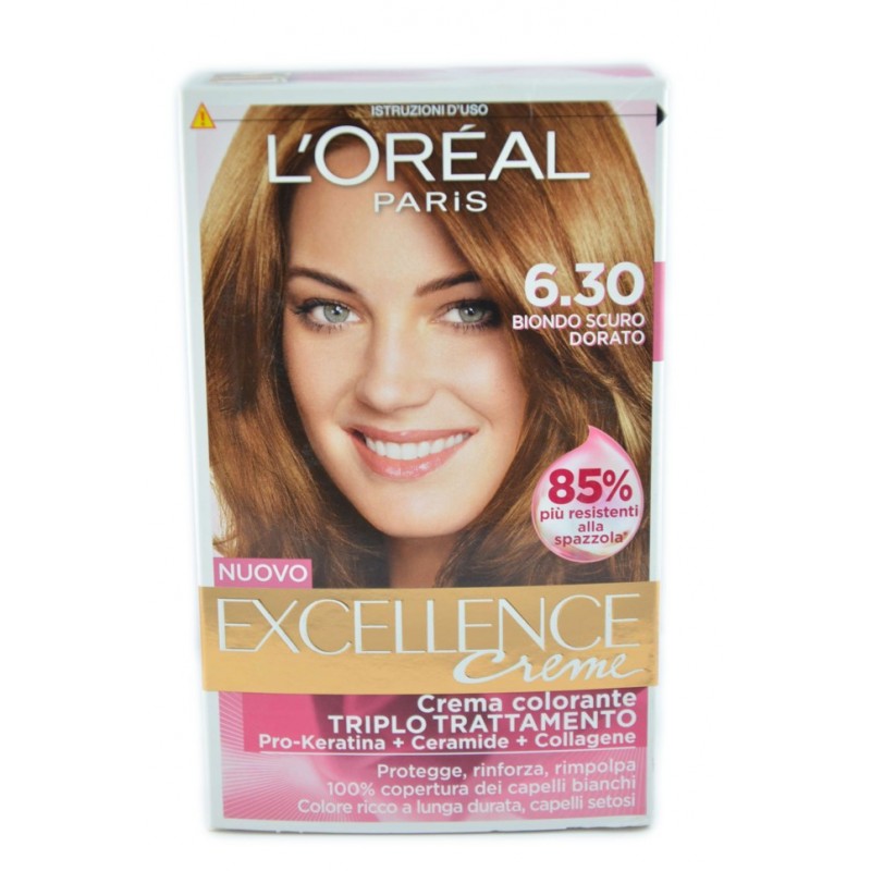 L'oreal Excellence Creme N. 6.3 Biondo Scuro Dorato