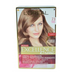 8001980122722 L'oreal Excellence Creme N. 7.1 Biondo Cenere