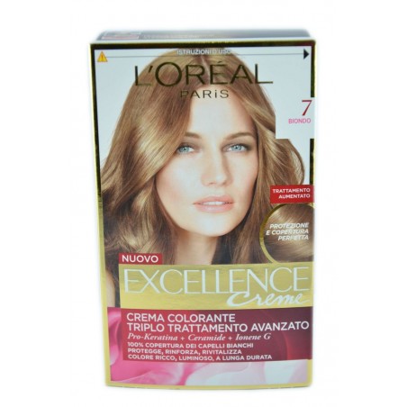 8001980122739 L'oreal Excellence Creme N. 7 Biondo