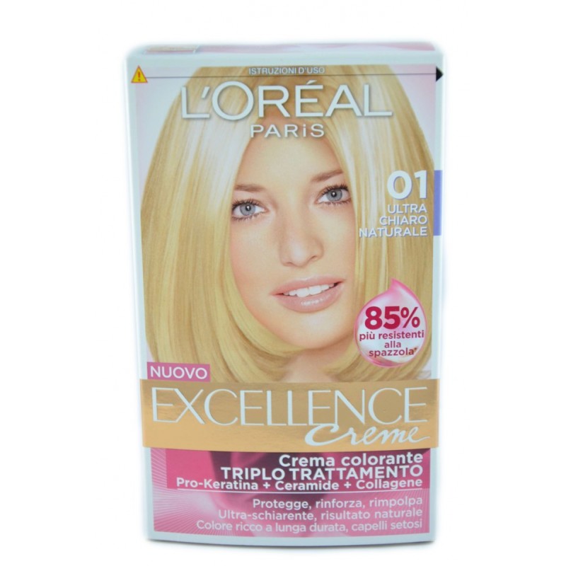 L'oreal Excellence Creme N. 01 Biondo Ultra Chiaro Naturale