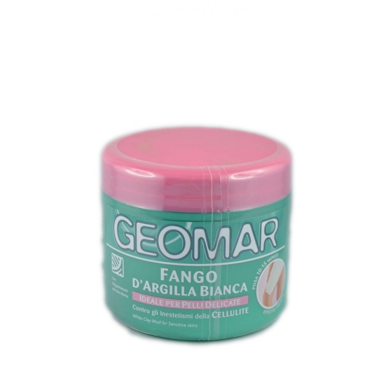 Geomar Fango D'argilla Bianca Pelli Delicate Vaso 650gr