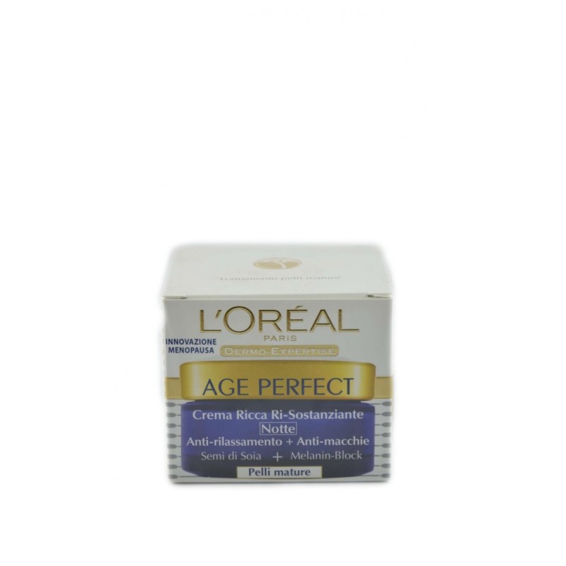 8024417070847 L'oreal Age Perfect Notte Crema Vaso 50ml