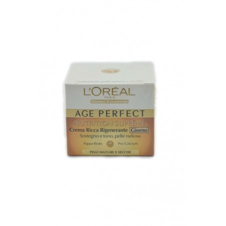 3600521674505 L'oreal Age Perfect Nutrition Supreme Crema Ricca Rigenerante Giorno Vaso 50ml