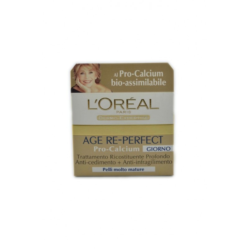 L'oreal Age Re-Perfect Pro-Calcium Giorno Crema Vaso 50ml