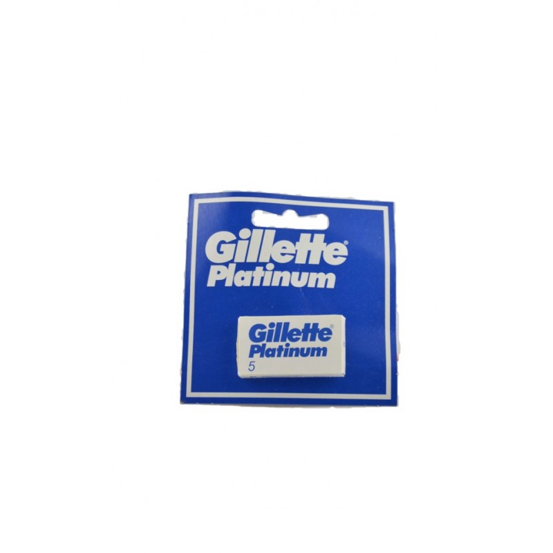 Gillette Platinum Lame Per Rasoio 5pz