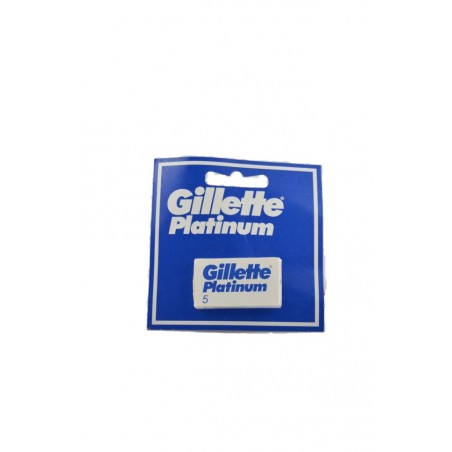 3014260596989 Gillette Platinum Lame Per Rasoio 5pz