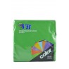 Vit Tovaglioli Colorati Verdi 33x33cm 25pz