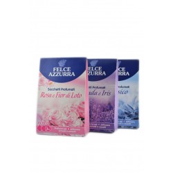 Felce Azzurra Sacchetti Profumati - Fragranze Assortite Lavanda/Classico/Rosa 4pz