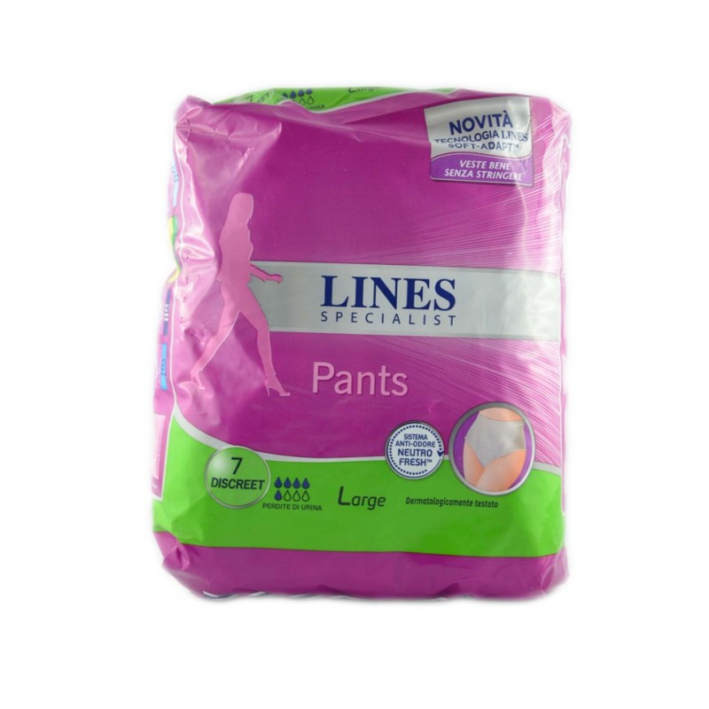 Assorbenti Pants Plus 7pz Large Specialist Lines