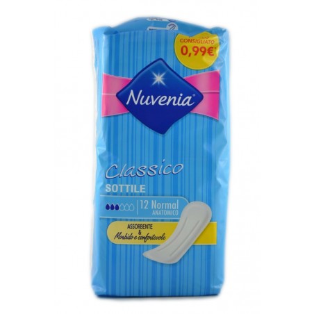 7322540818895 Nuvenia Sottile Classico Normal Anatomico 12pz