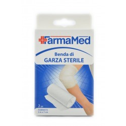 Farmamed Benda Garza Elastica 5m X 7cm 2pz