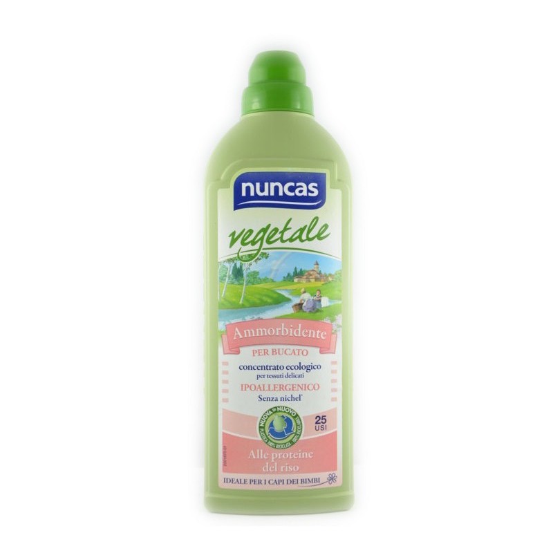 Nuncas Ammorbidente Concentrato Vegetale 25 Lavaggi 750ml