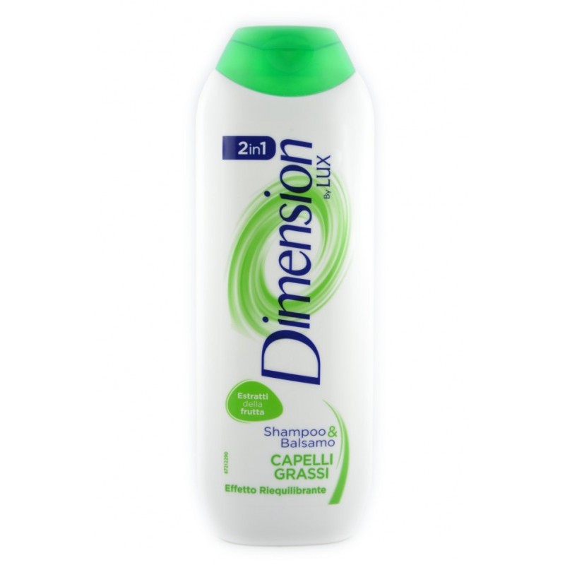 Dimension Shampoo 2in1 Capelli Grassi New 250ml